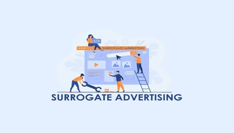 Surrogate advertising